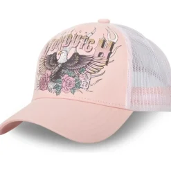 GORRA AGUILA ROSA/BLANCA