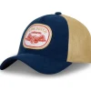 GORRA AZUL MARINO/BEI