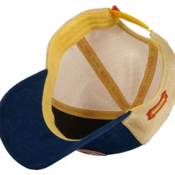 GORRA AZUL MARINO/BEI