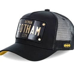 GORRA BATMAN GOTHAM NEGRA