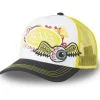GORRA BLANCA/AMARILLA
