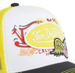 GORRA BLANCA/AMARILLA