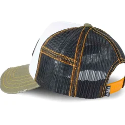 GORRA BLANCA/NEG/VERD