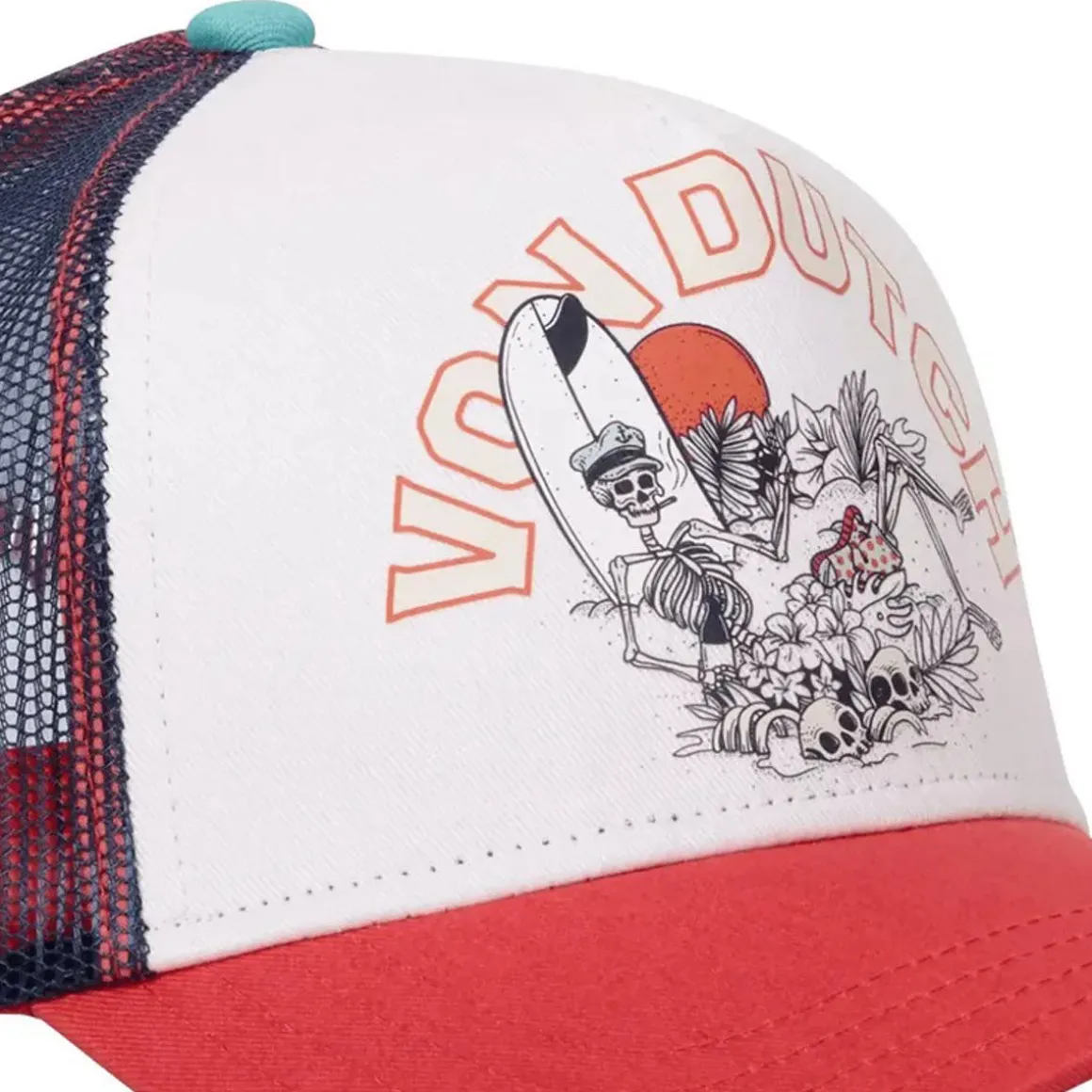 GORRA BLANCO/ROJA