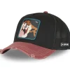 GORRA DIABLO TASMANIA NEGRO/ROJO