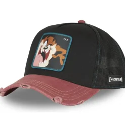 GORRA DIABLO TASMANIA NEGRO/ROJO