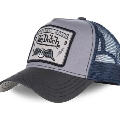 GORRA GRIS/AZUL
