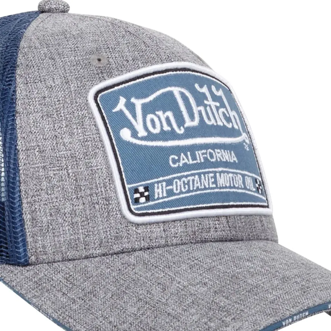 GORRA GRIS/AZUL