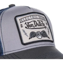 GORRA GRIS/AZUL