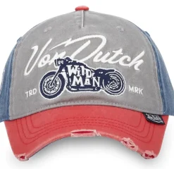 GORRA GRIS/AZUL/ROJA