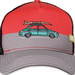 GORRA HFT ROJA/GRIS