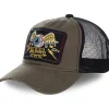 GORRA MARRON/NEGRA