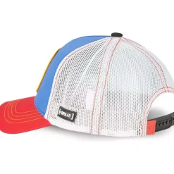 GORRA MONKEY D. LUFFY AZUL/BCA/ROJA