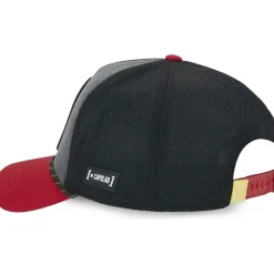 GORRA MONKEY D. LUFFY NEGRA/ROJA