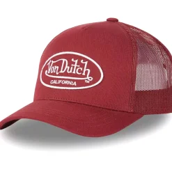 GORRA ROJA OSCURA
