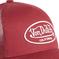 GORRA ROJA OSCURA