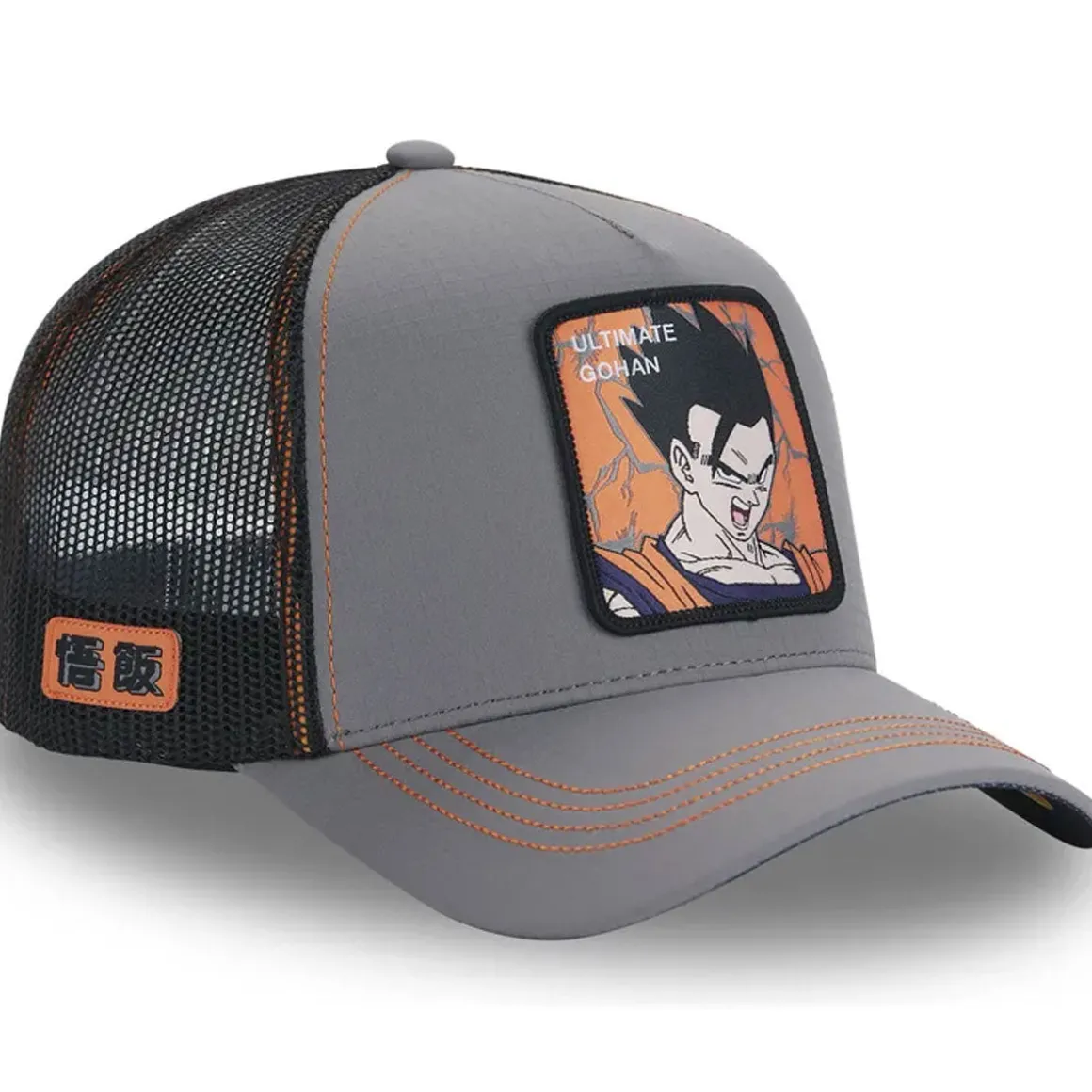 GORRA SON GOHAN GRIS/NEGRA