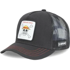 GORRA STRAW HAT PIRATES  NEGRA