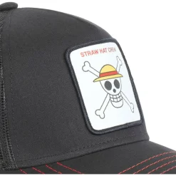 GORRA STRAW HAT PIRATES  NEGRA