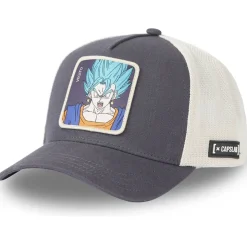 GORRA  VEGETTO SUPER SAIYAN NEGRA/BLANCA
