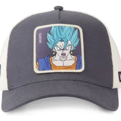 GORRA  VEGETTO SUPER SAIYAN NEGRA/BLANCA