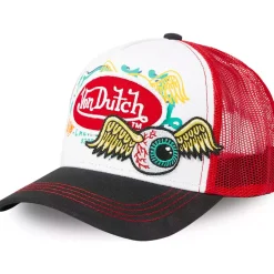 GORRA WHITE/RED