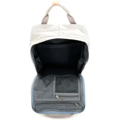 MOCHILA LT BLUE/IVORY