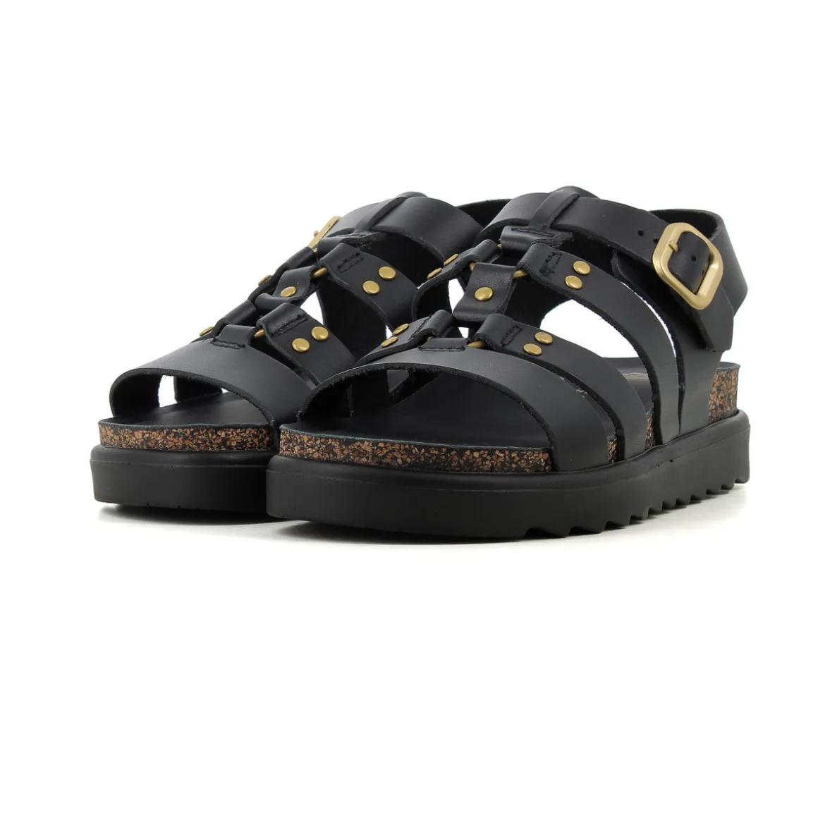 SANDALIA BIO NEGRO