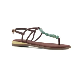 SANDALIA MARRON