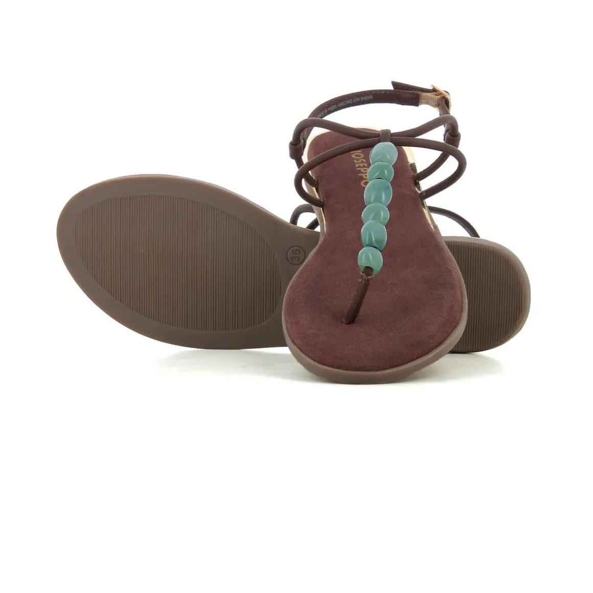 SANDALIA MARRON